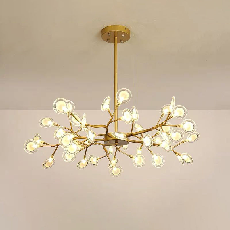 Schlichter Kronleuchter im Glühwürmchen-Design