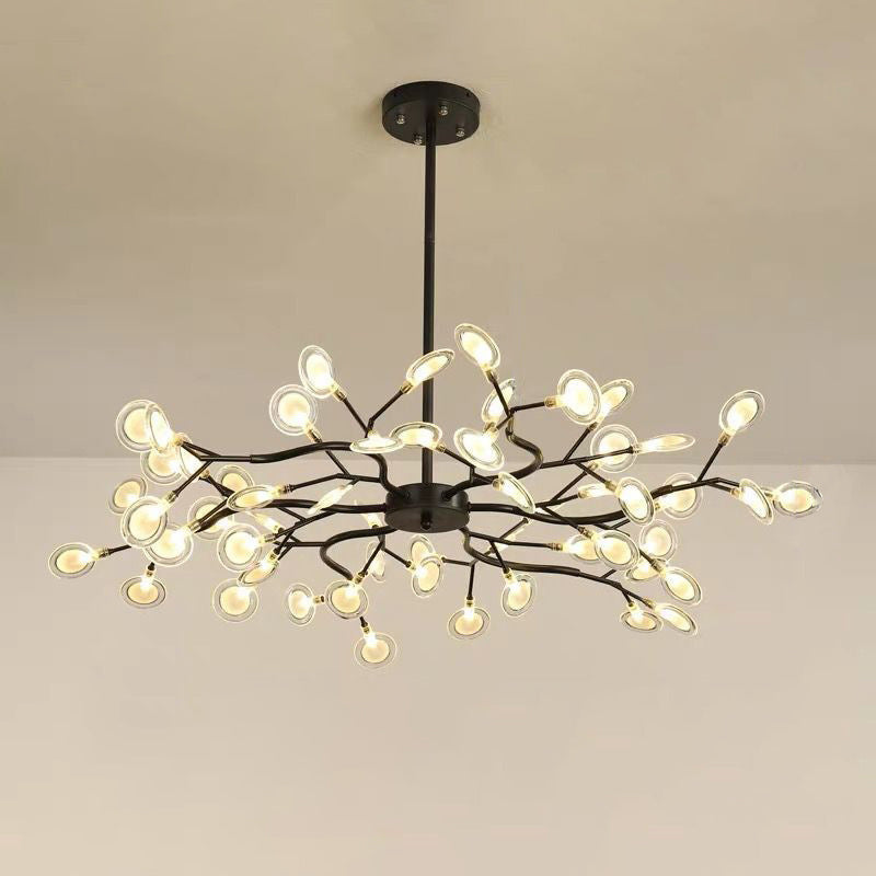 Schlichter Kronleuchter im Glühwürmchen-Design