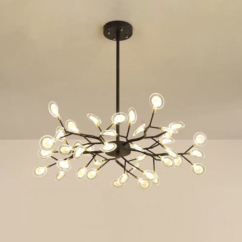 Schlichter Kronleuchter im Glühwürmchen-Design