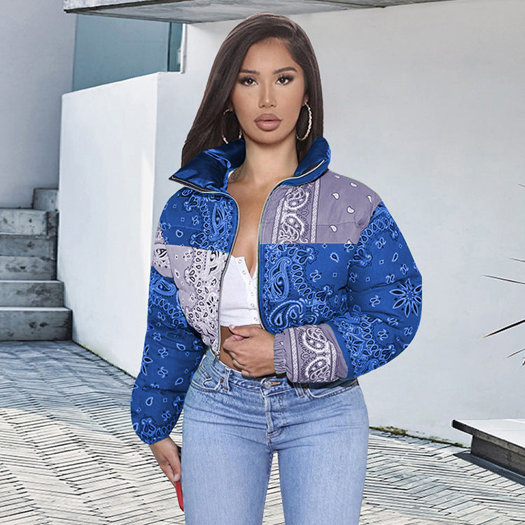 Damen modische Steppjacke Amawinc