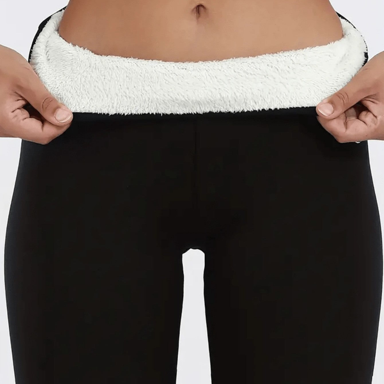 Amelia Leggings Thermiques Skinny Femme Taille Haute Pleine Longueur Confort Quotidien