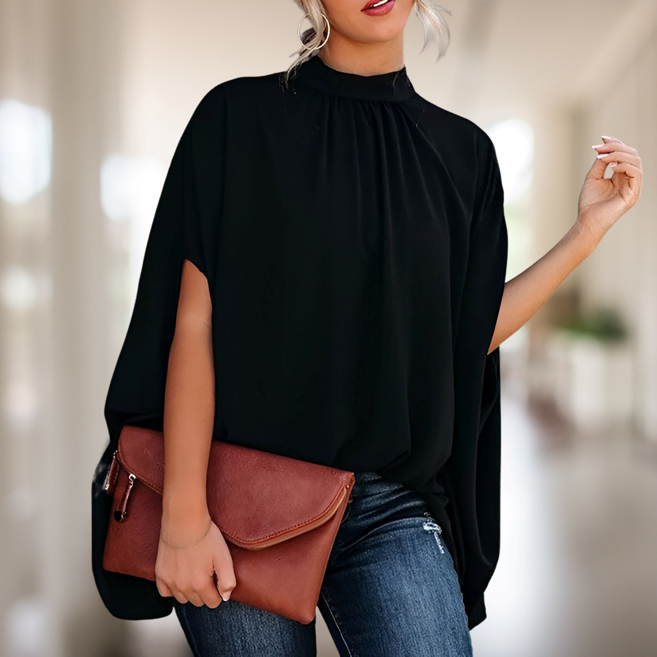 Zara Blouse with Flair