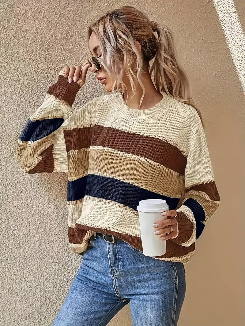 Devin Bold Comfort Crew Neck Sweater