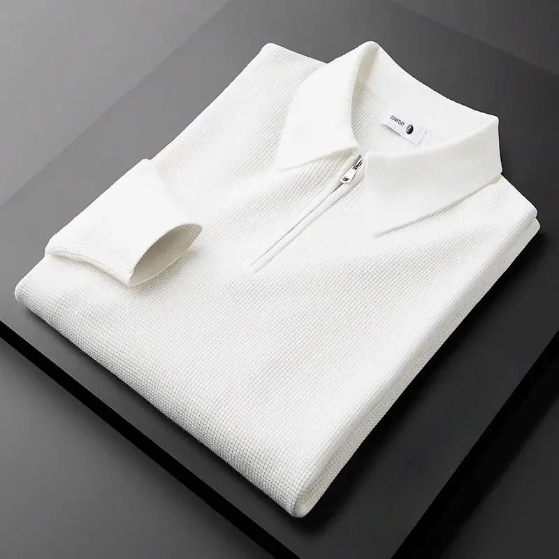 Pull Bravon à Col Zippé Unique en Maille Douce Coupe Décontractée Idéal en Superposition ou Porté Seul