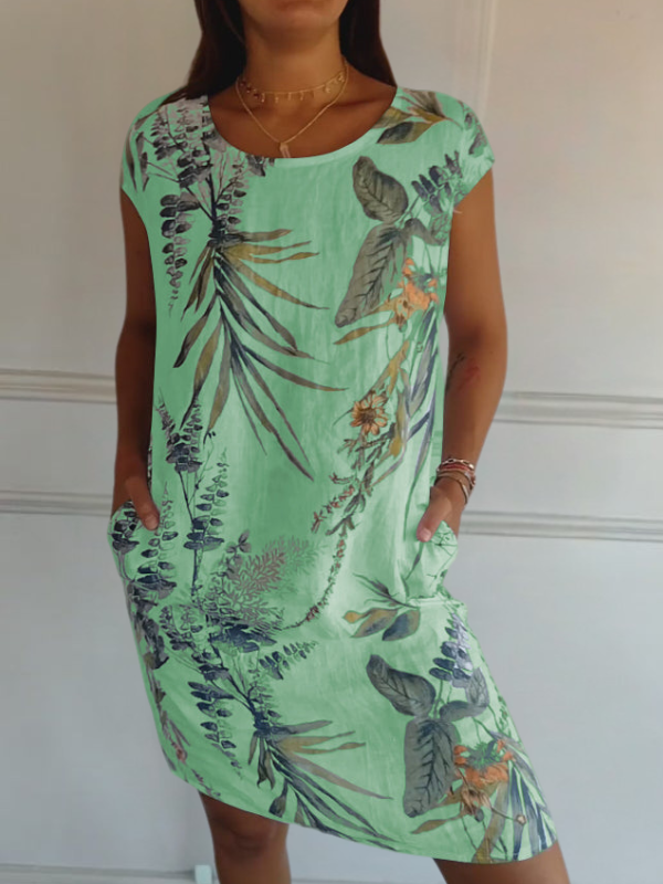 CINDY: Gedrucktes Etuikleid