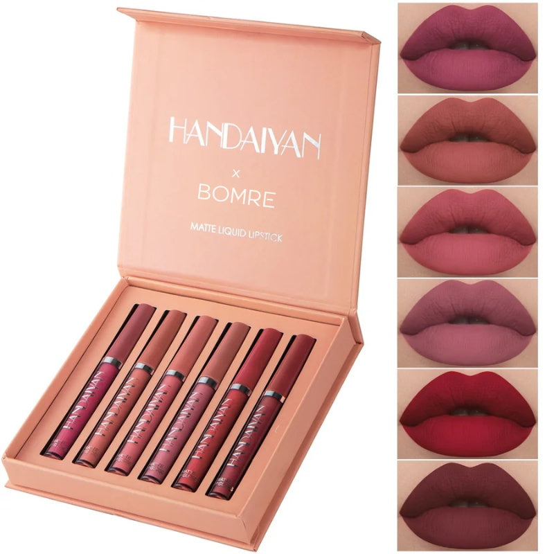 Ensemble Rouges À Lèvres Liquides Mates Lineage 12 Teintes Fini Longue Durée Couleurs Intenses
