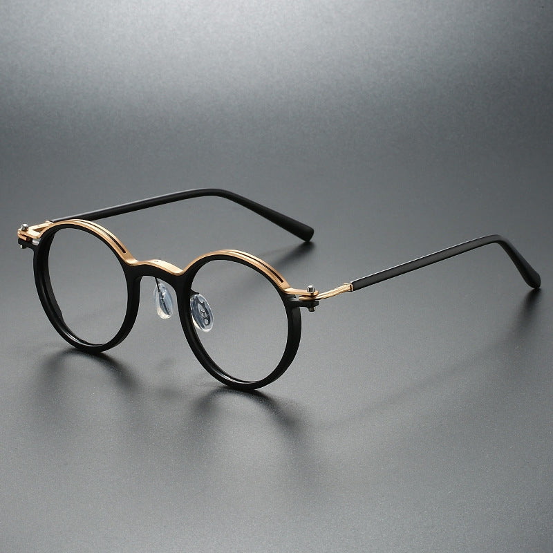 Calen Lunettes De Lecture Ronde En Acétate Confortables Verres Haute Définition Et Confort Toute La Journée