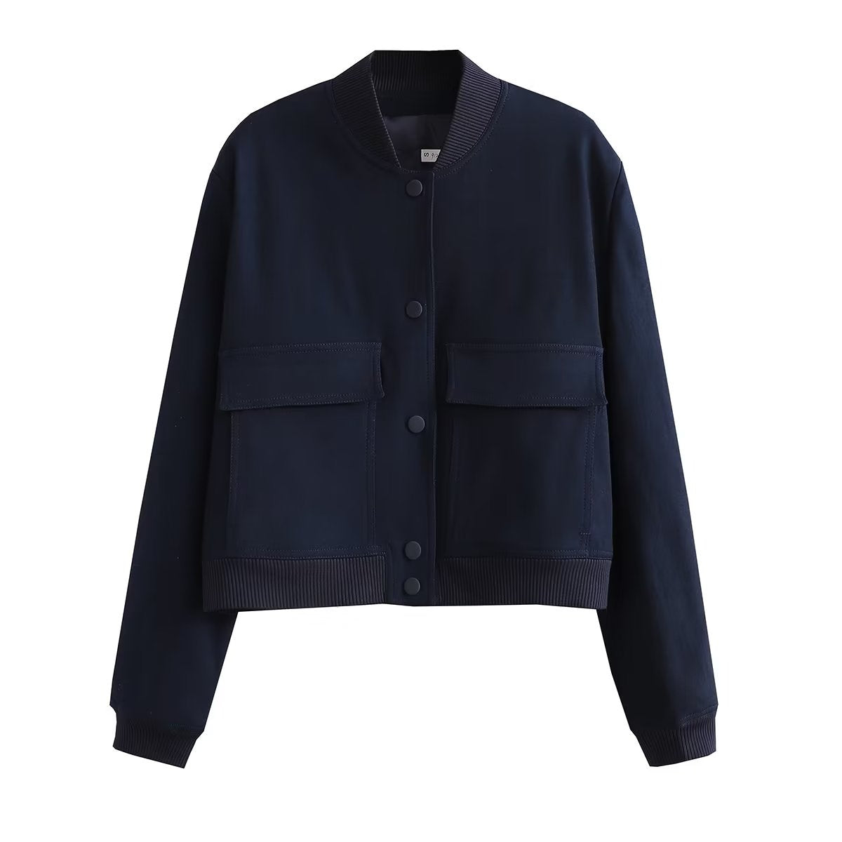 Avelena Damen Kurzjacke: Legerer Bomberjacken-Stil
