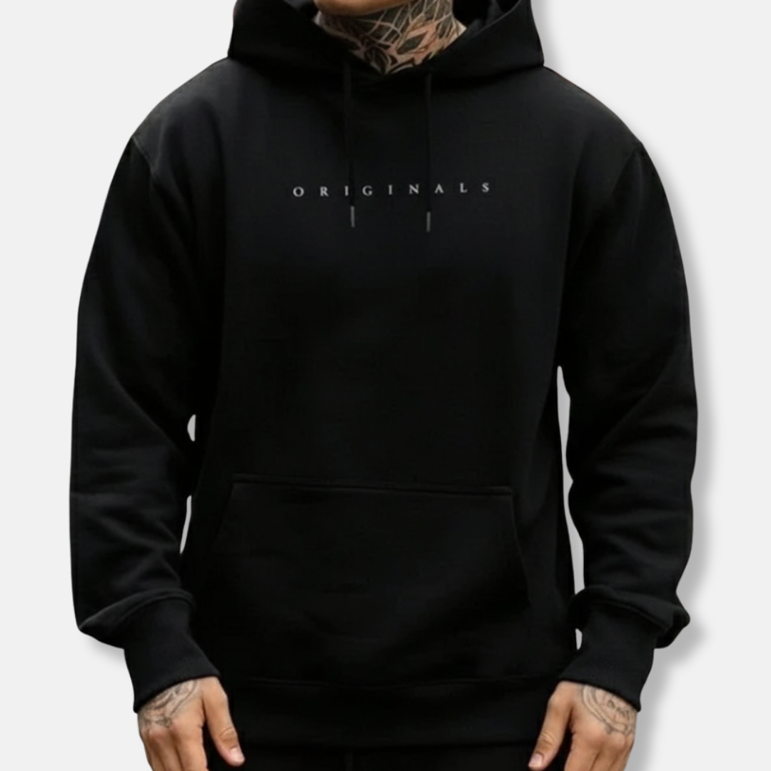 Hoodie En Coton Oliver Originals Avec Logo Minimaliste Sur La Poitrine Coupe Classique Pour Homme Confort Doux