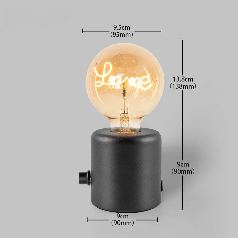 Lampe Amivor Avec Base Élégante en Bois Rechargeable et Lumière à Intensité Réglable Autonomie Jusqu'à 7 Heures Chêne