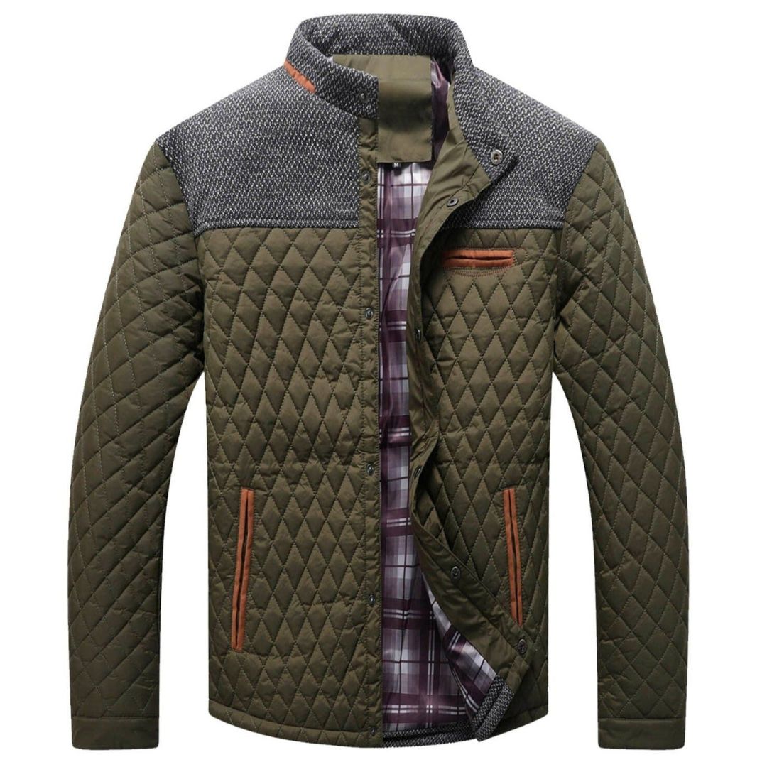 Manteau Matelassé Homme Amawinc Léger et Chaud pour Toute Année Style Urbain Confort Moderne