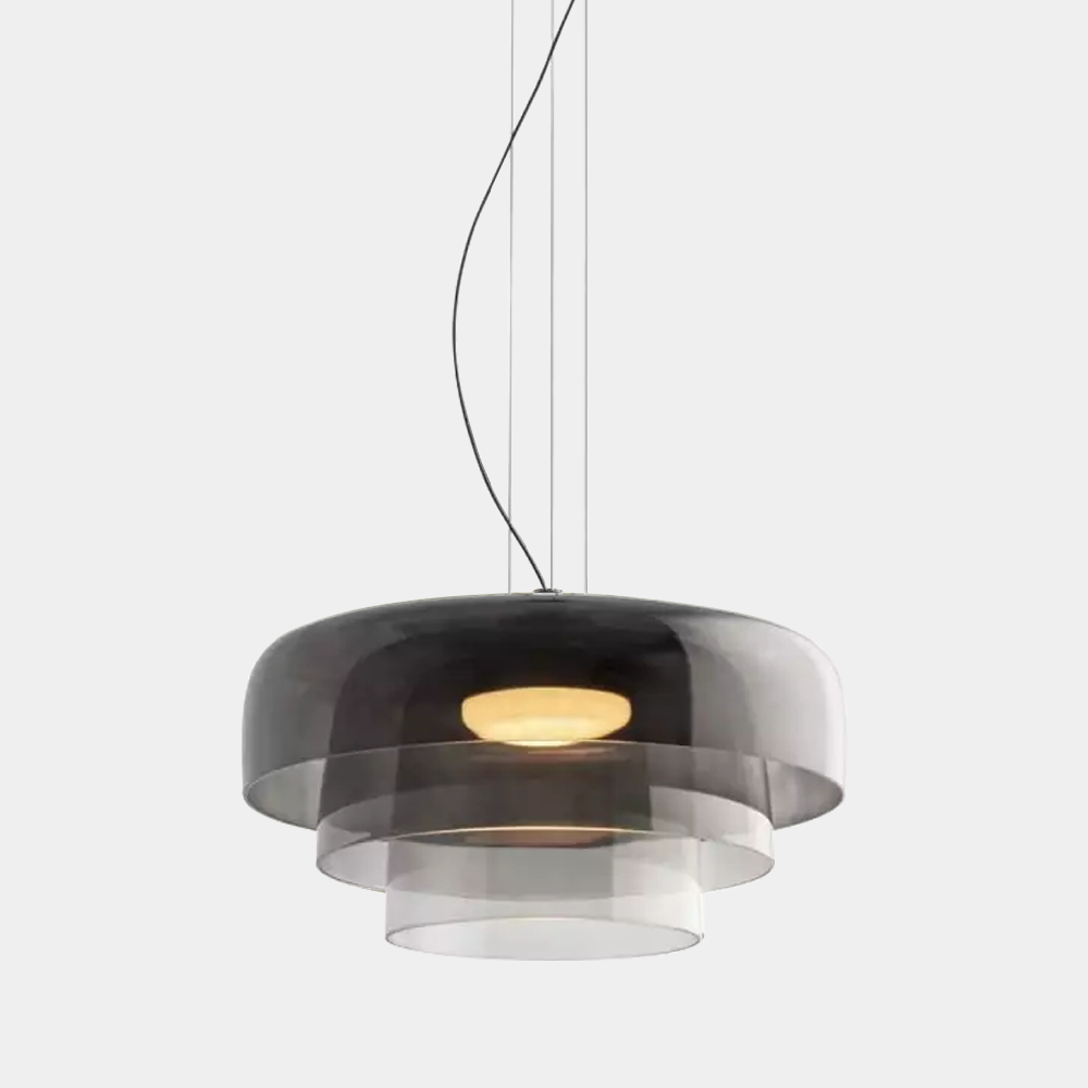 Glas Deckenlampe