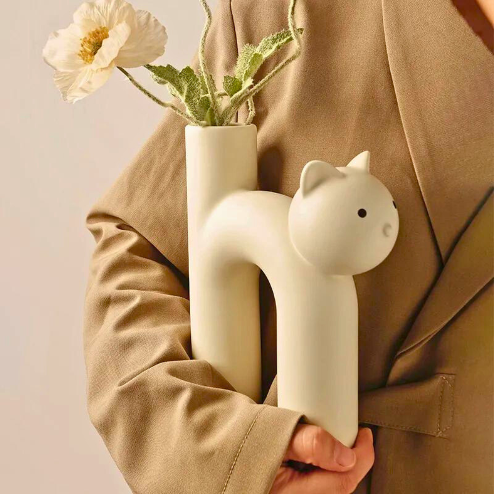 Vase En Céramique Larek Design Ludique Pour Décoration Contemporaine Et Tendance