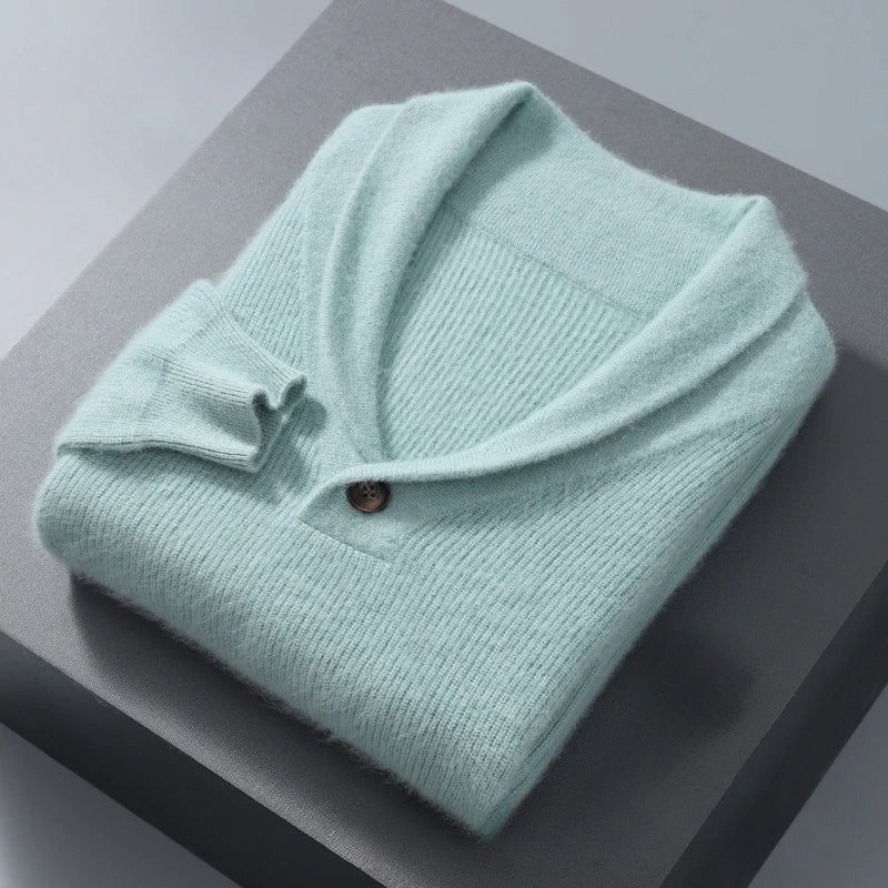 Pull Eldridge Cachemire Vison Cent Pour Cent Douceur Légèreté Et Chaleur Inégalée