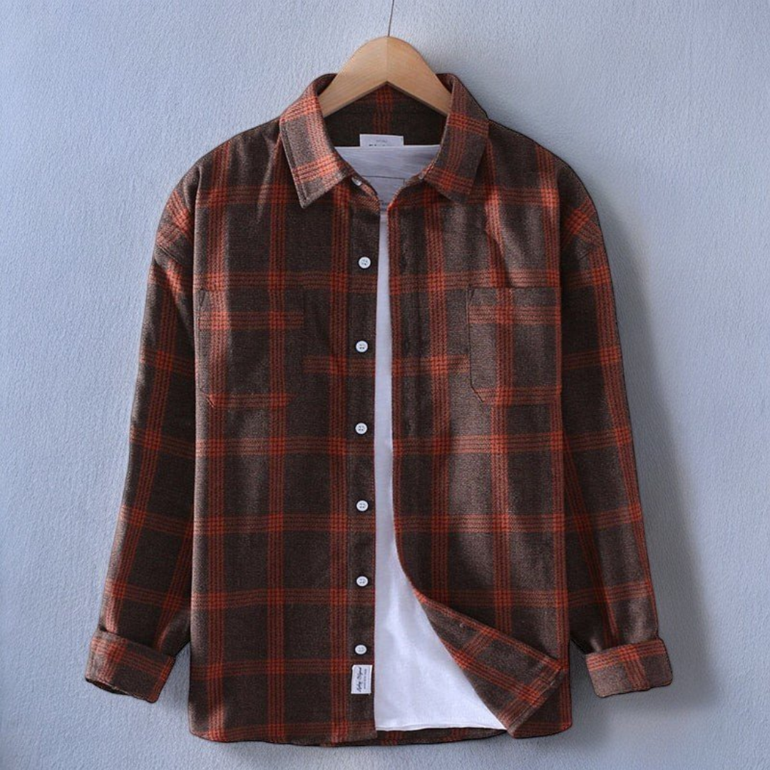 Chemise à Carreaux Intemporelle Miles pour une Polyvalence Moderne et Élégante et Polyvalente