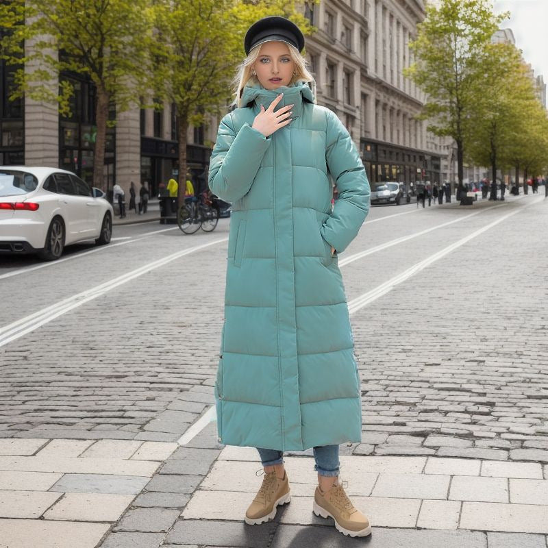 Yrenna Langer Wintermantel