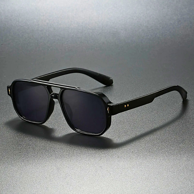 Ravon Lunettes Solaires Retro Angulaires Avec Filtre UV400 Plein Spectre Et Présence Distinctive