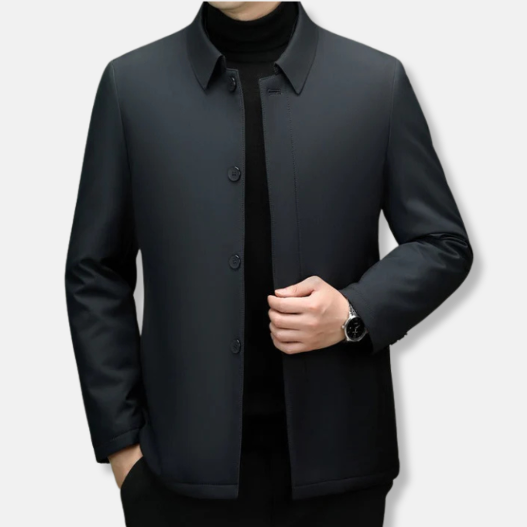Veste Homme Isolée Nordisk Flair Coupe Regular Col À Pointes Fermeture Par Boutons Longueur Taille