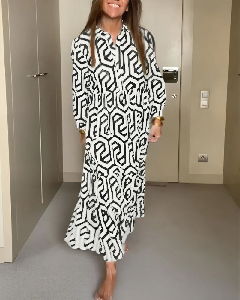 Geometrisches Neun-Punkte-Kleid
