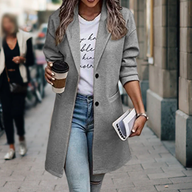 Damen Wollmantel Pristina