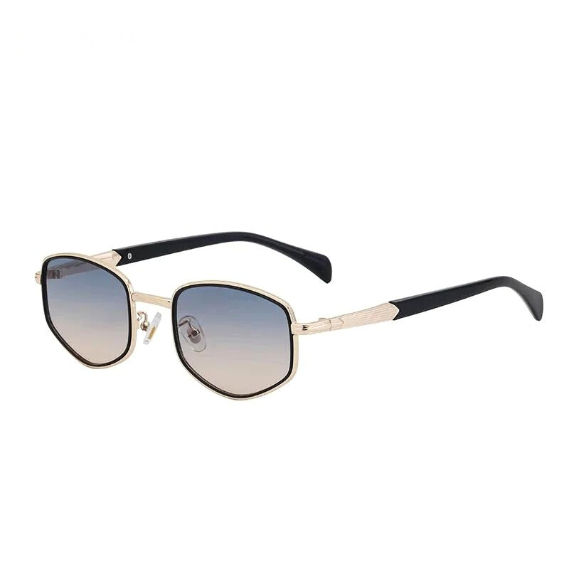 Arion Lunettes De Soleil Italiennes En Monture Métal Polarisées UV400 Avec Plaquettes Nasales Antidérapantes