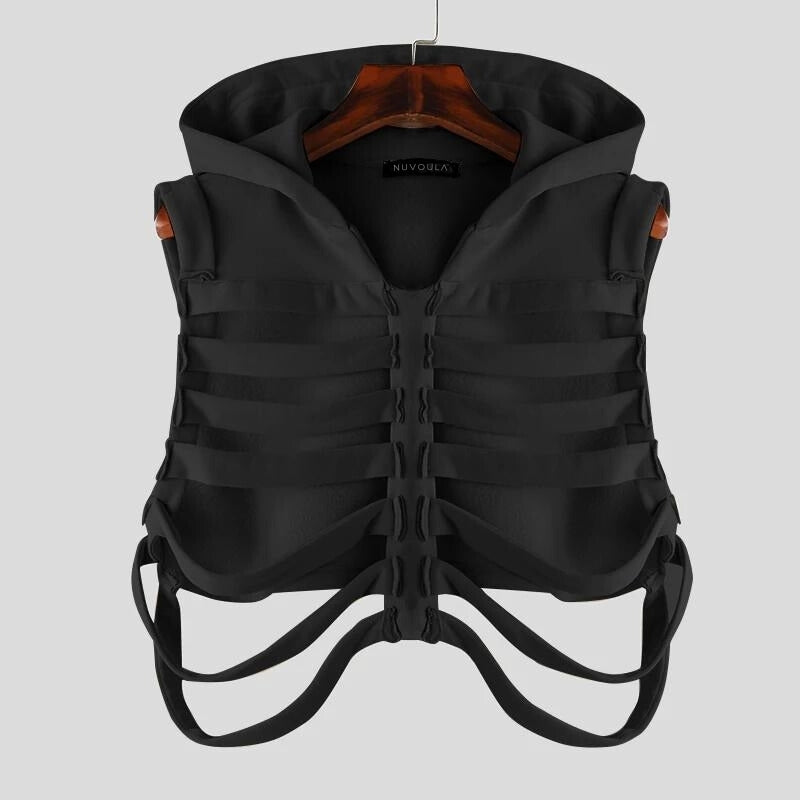 Gilet Squelette Avec Cage Thoracique Futuriste Pour Style Audacieux Et Avant Garde Iconique