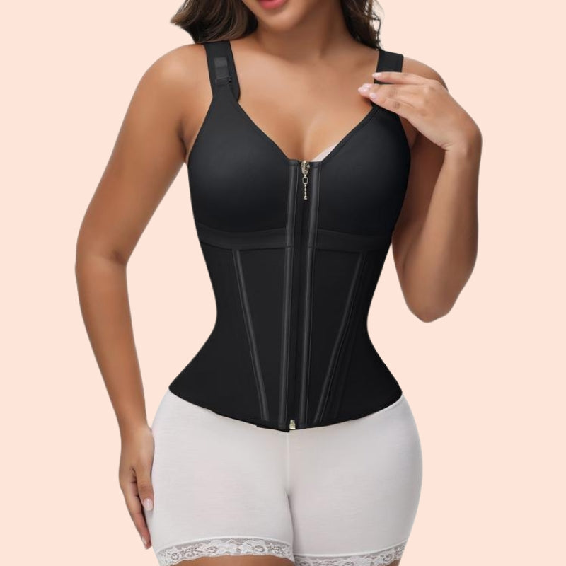 Corsiva Ceinture de Taille Avec Soutien Gorge Intégré et Correction de la Posture Ajustable