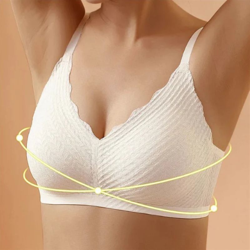 Mila Soutien-Gorge Sans Armatures Confort Optimal Avec Bande Élastique Ajustable