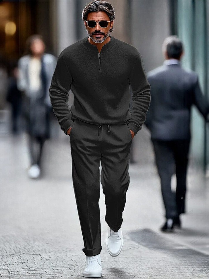 ALESSIO: Pullover und Jogginghose im Set