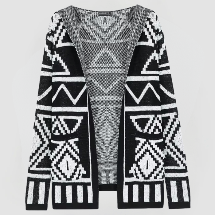 CONRAD Strickjacke im geometrischen Design