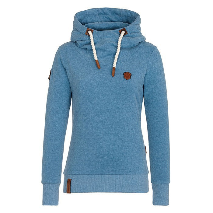 Damen lässiger Kapuzensweater mit bequemer Passform und stylischen Details Amawinc