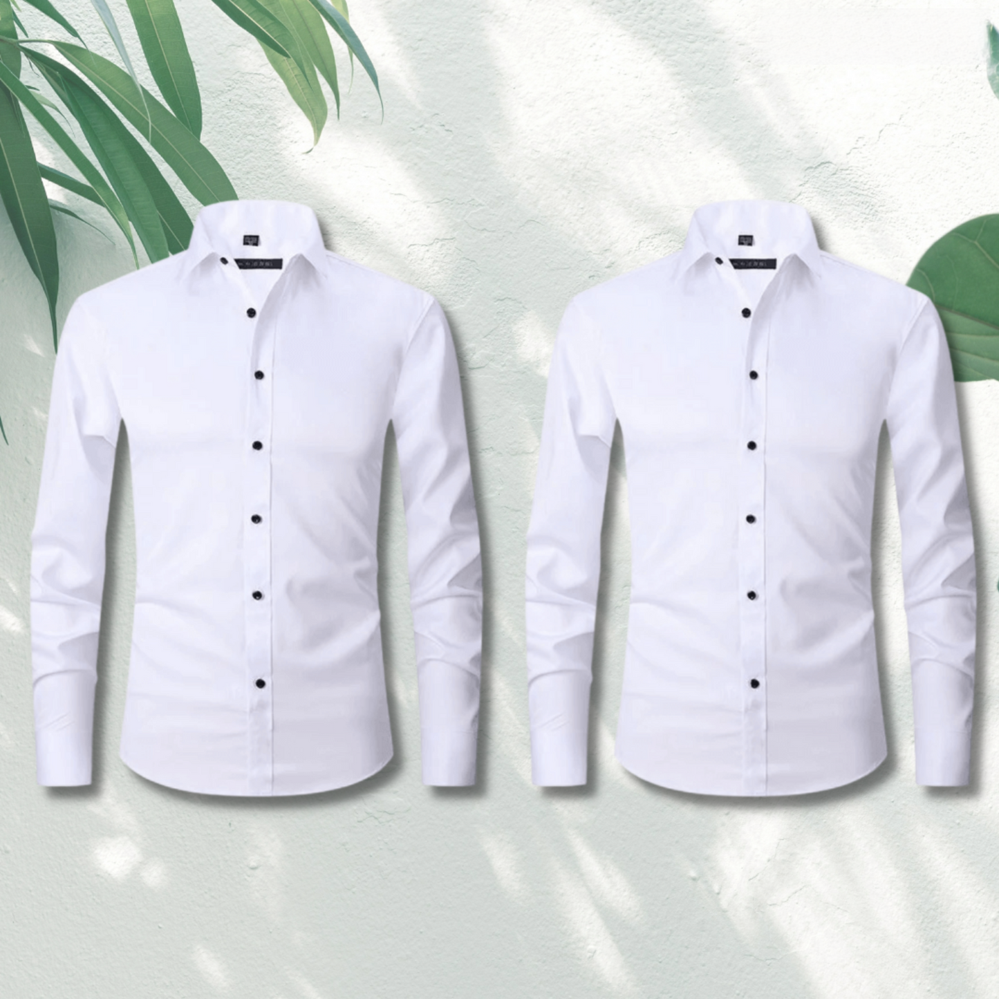 Dehnbares, faltenarmes Hemd für Juli