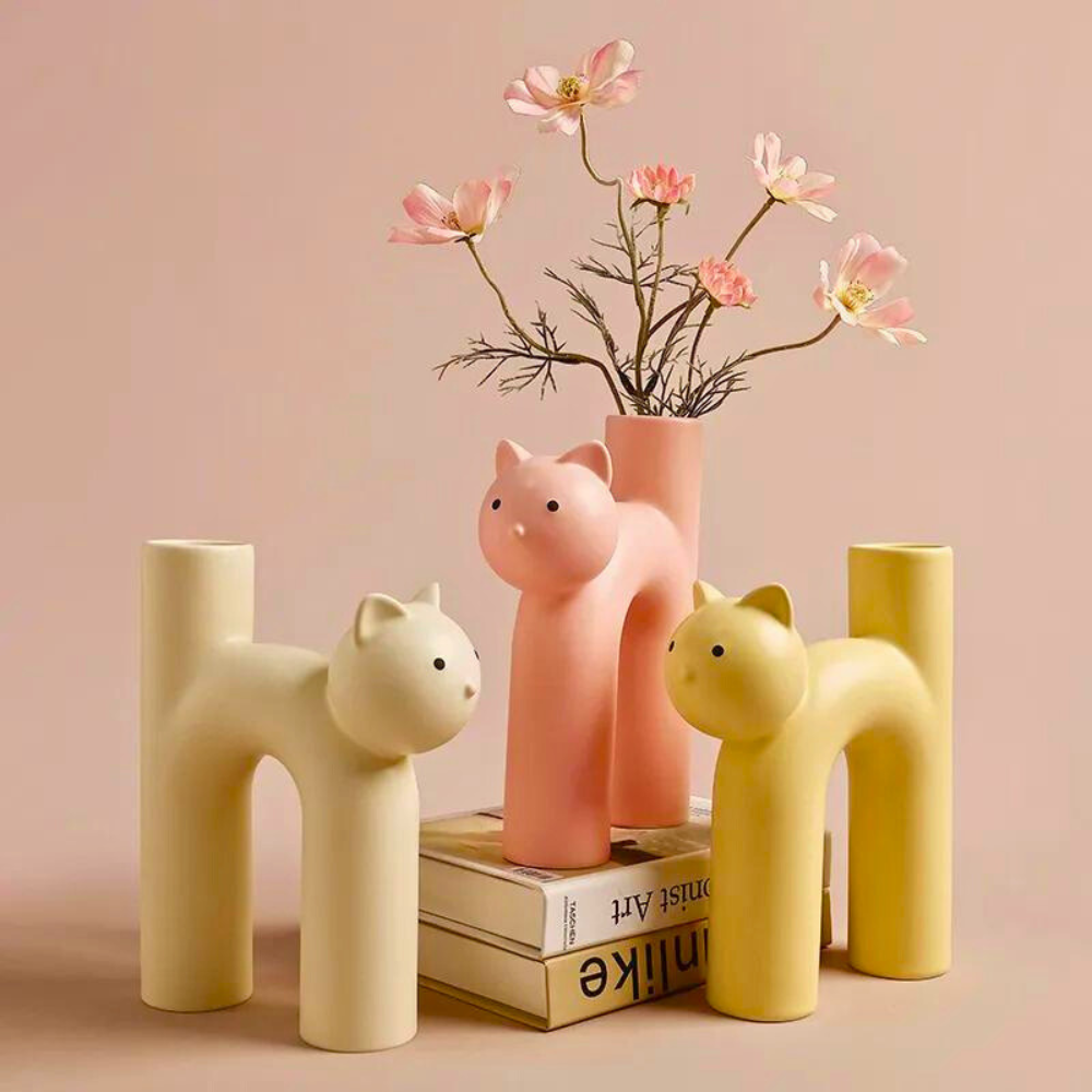 Vase En Céramique Larek Design Ludique Pour Décoration Contemporaine Et Tendance