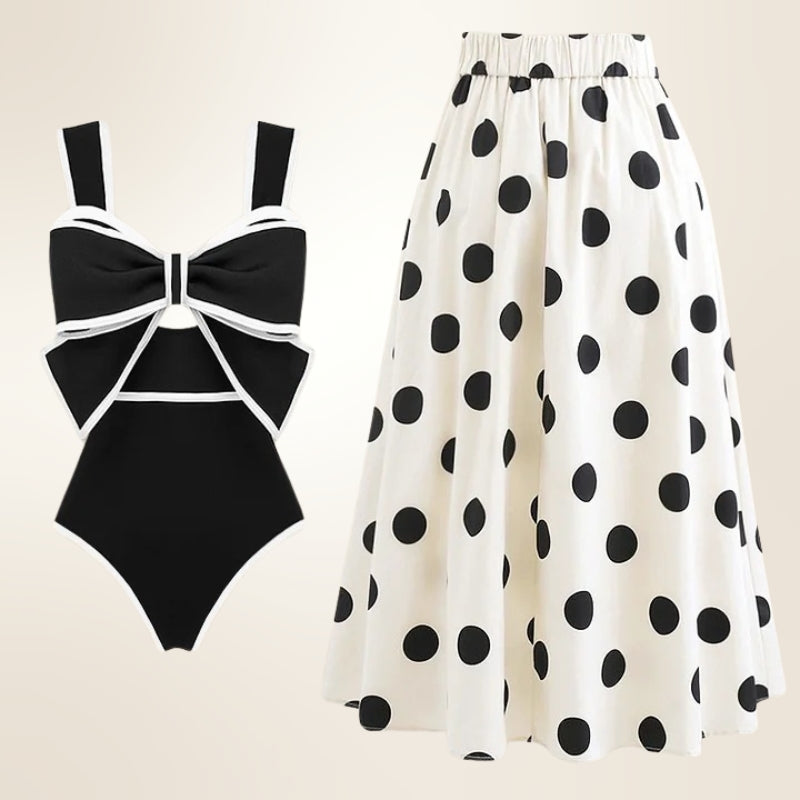 Ormella Maillot De Bain Une Pièce Avec Jupe Légère À Enfiler Pour Allier Style Et Confort