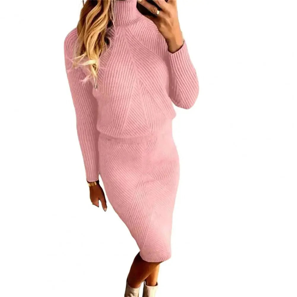 Lilli: Modernes Pullover-Rock-Ensemble für Damen