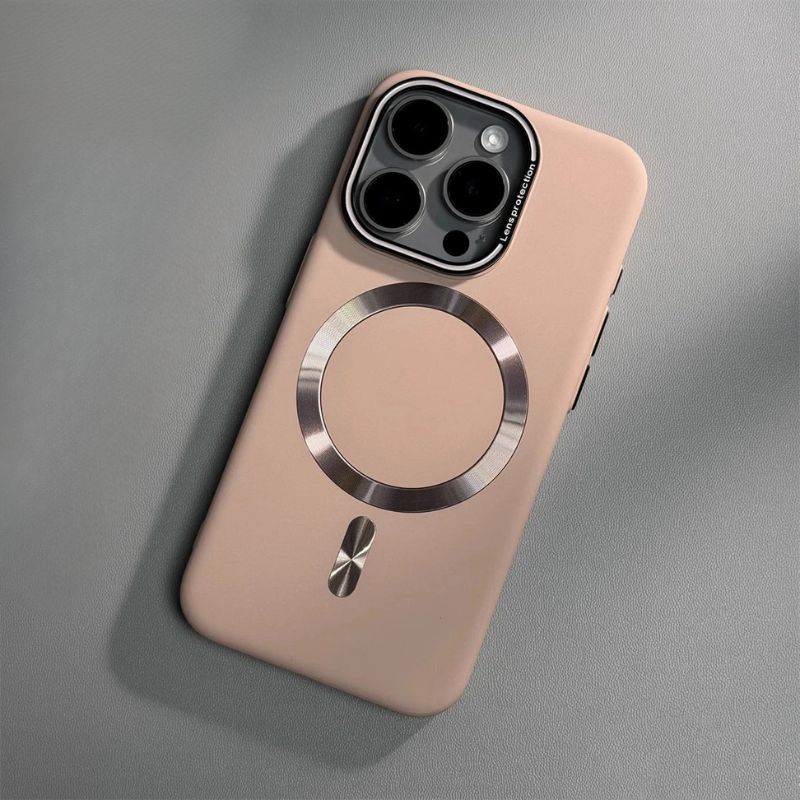 Coque iPhone MagSafe Matte Durable Avec Détails Métal Et Protection Antichoc Et Résistance Supérieure