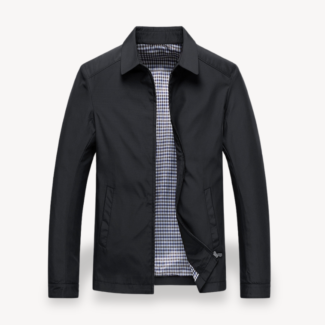 Veste Homme Légère Nordisk Flair Avec Zip Et Col Chemise Coupe Ajustée Respirante