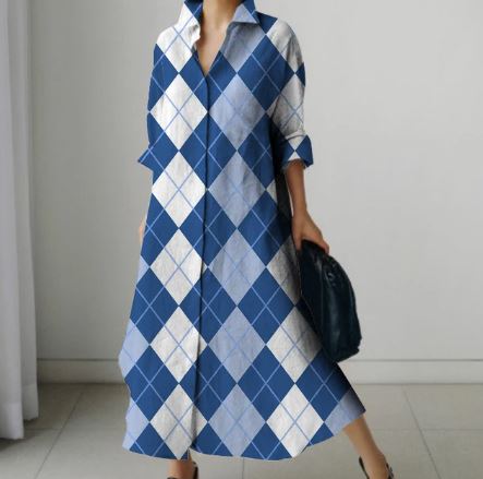 Damen Hemdkleid: Elegant und leicht