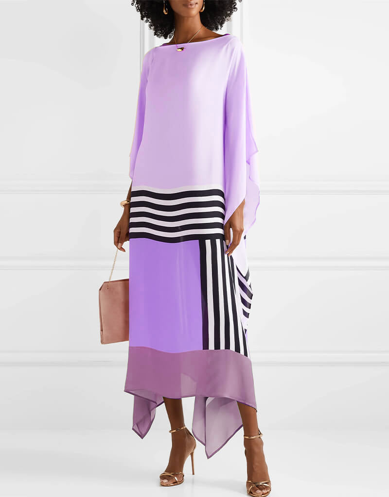 Gestreiftes Kleid von Vynthea für Damen