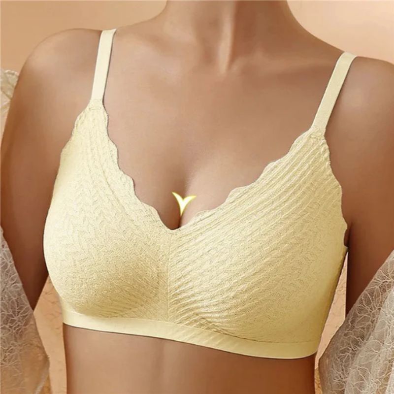 Mila Soutien-Gorge Sans Armatures Confort Optimal Avec Bande Élastique Ajustable