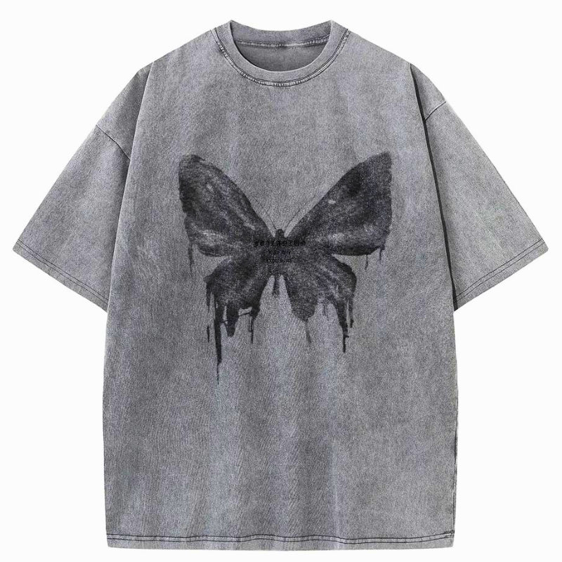 T Shirt Ryker Lavage Acide 240g Coton Surdimensionné Durable Style Urbain Audacieux Premium Confort