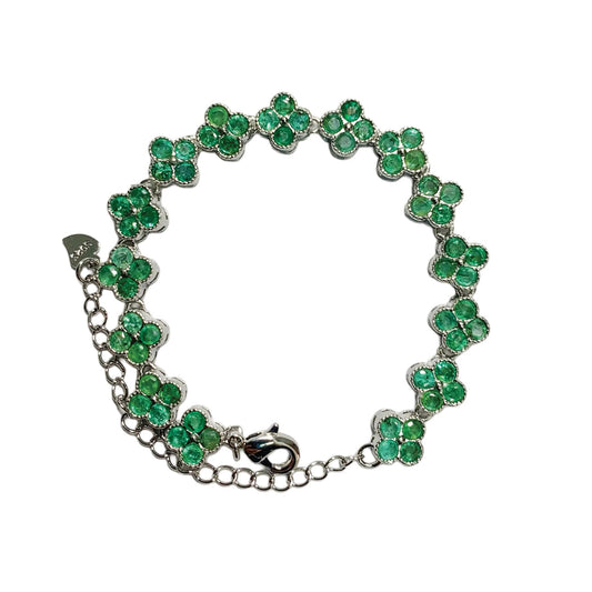 Emerald Grove Link Bracelet - Amawinc