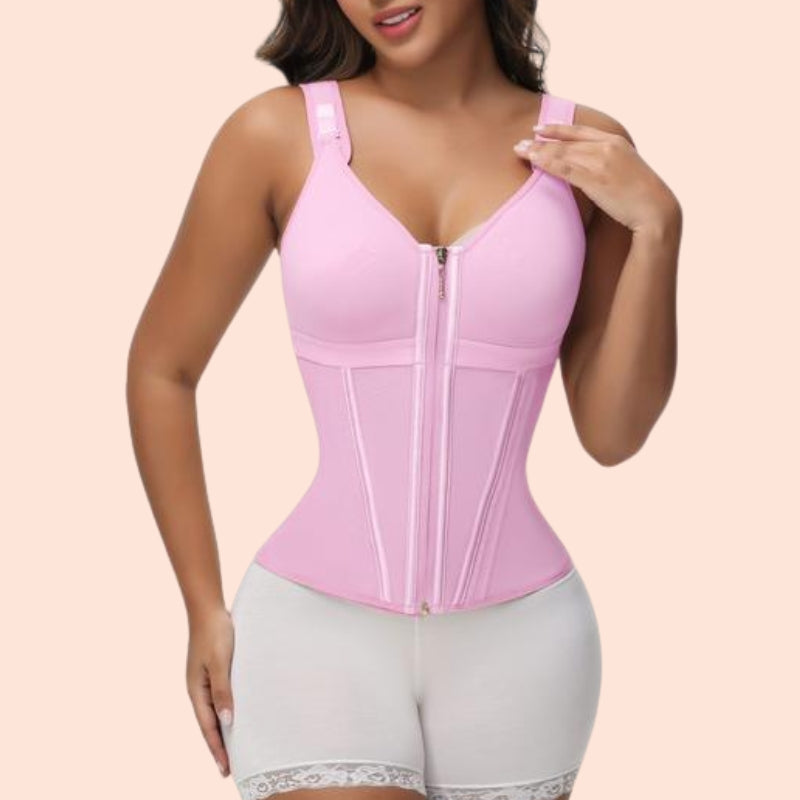 Corsiva Ceinture de Taille Avec Soutien Gorge Intégré et Correction de la Posture Ajustable