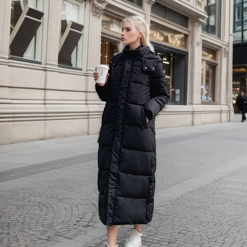 Yrenna Langer Wintermantel
