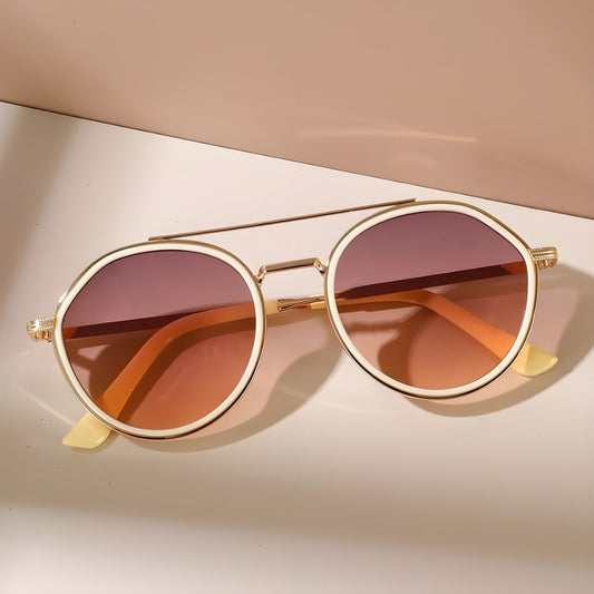 Adriana Round Glasses - Amawinc