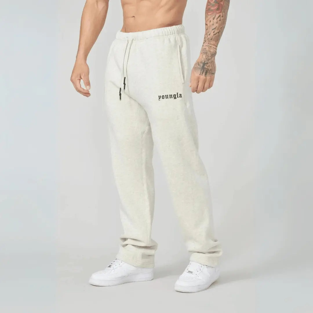Waylynn Pantalon De Survêtement Classique Pour Homme Avec Taille Elastique Cordon Doux Tissu Polaire Confort Quotidien