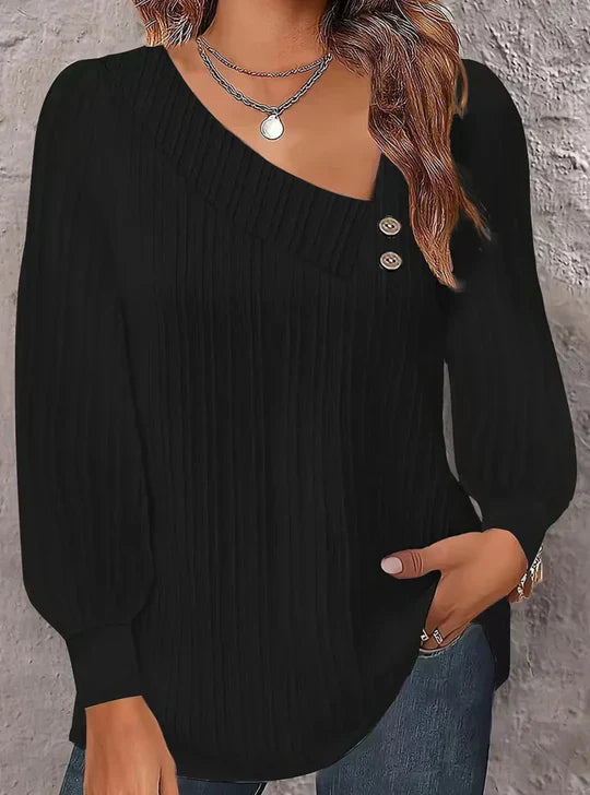 Damen Top von Fudus: Elegant und mit langen Ärmeln