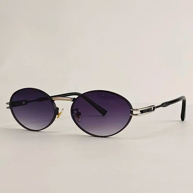 Lunettes de Soleil Danté Miro Punk Minimalistes Monture en Alliage Légère Verres Dégradés Protection UV Complète