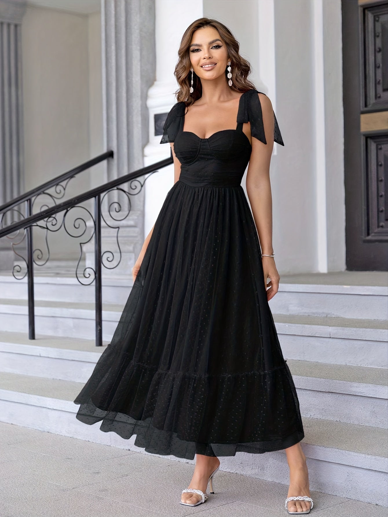 Luisa Elegant Evening Gown by Fudus