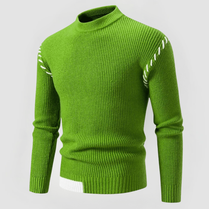 EBERHARD – Slim-Fit Ribbed Knit Pullover